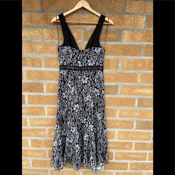 Keepsake The label  Lace Overlay Sleeveless Midi Dress medium - Picture 8 of 15